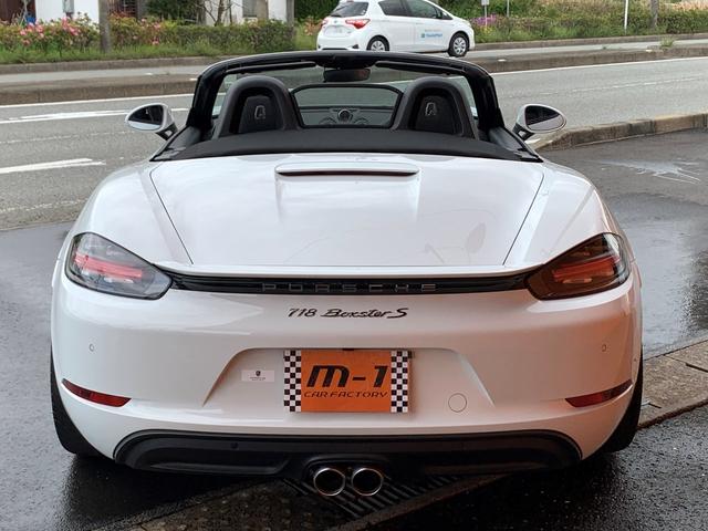 718ボクスターS PDK スポーツクロノPKG・正規ディーラー車・ポルシェエントリー&ドライブ・カレラ20インチAW・電動OP・純正ナビTV・Bカメラ・シートヒーター・カラークレストセンターキャップ・レッドキャリパー(67枚目)