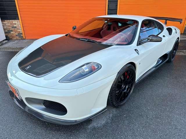 Ｆ４３０ Ｆ１　ＤＣＴ　正規ディーラー車・ロッソ本革カーボンレーシングシート・カーボンフルキット・カーボンボンネット・カーボンＲデュフューザーチタン製可変マフラー・鍛造１９インチホイル・ＨＤＤナビＴＶ（7枚目）