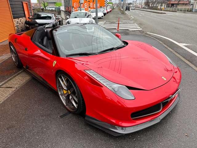 ４５８スパイダー ベースグレード　Ｆ１　ＤＣＴ　ＥＵ１２ｙＭｏｄｅｌＣａｒｂｏｎＬｅｄＴ＆Ｔ鍛造２２ＡＷＣａｒｂｏｎＫＩＴ（27枚目）