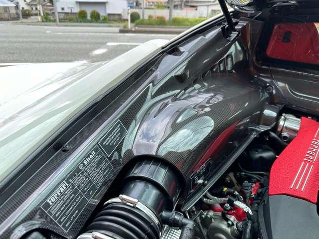 ４８８ＧＴＢ ベースグレード　Ｆ１　ＤＣＴ　左Ｈ　正規Ｄ車ＣａｒｂｏｎＤ－ＺＯＮＥ＋ＬＥＤＣａｒｂｏｎＥｇＣｏｖｅｒ（21枚目）