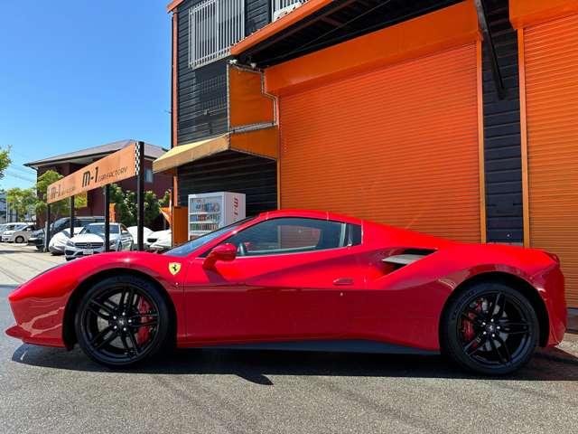 ４８８スパイダー ベースグレード　正規Ｄ車ＣａｒｂｏｎＳｅａｔＣａｒｂｏｎＤ－ＺｏｎｅＬＥＤ鍛造２０ＡＷ（6枚目）