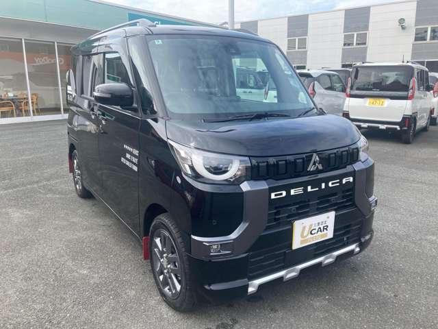 デリカミニ Ｔ　プレミアム　弊社元試乗車　衝突軽減装置　ターボエンジン　記録簿付　寒冷地　パワステ　フルタイム４ＷＤ　エアバッグ　ＥＳＣ　サイドカメラ　クルコン　インテリキー　キーフリー　アルミホイール　シートヒータ　ＡＢＳ（6枚目）