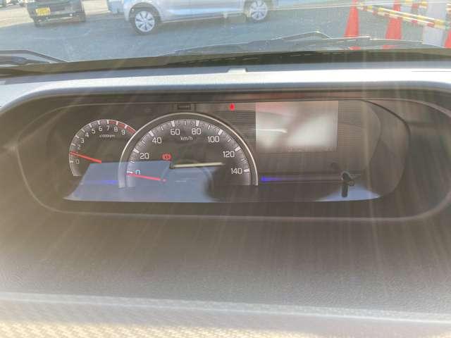 見やすいスピードメーター