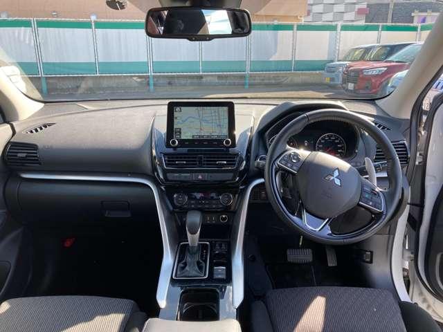 エクリプスクロス G メモリーナビ 全方位モニター 認定保証 パワーバックドア 寒冷地仕様車 衝突被害軽減ブレ-キ クリアランスソナー 運転席エアバック エコモード ESC オートクルーズコントロール キーレスキー ABS(10枚目)