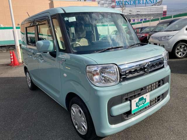 スペーシア ハイブリッドX メモリーナビ 全方位モニター ETC デュアルセンサーブレーキS 両側パワードア コーナーセンサ スマートエントリー 地デジフルセグ シ-トヒ-タ- ETC車載器 i-stop フリーキー ナビTV(6枚目)