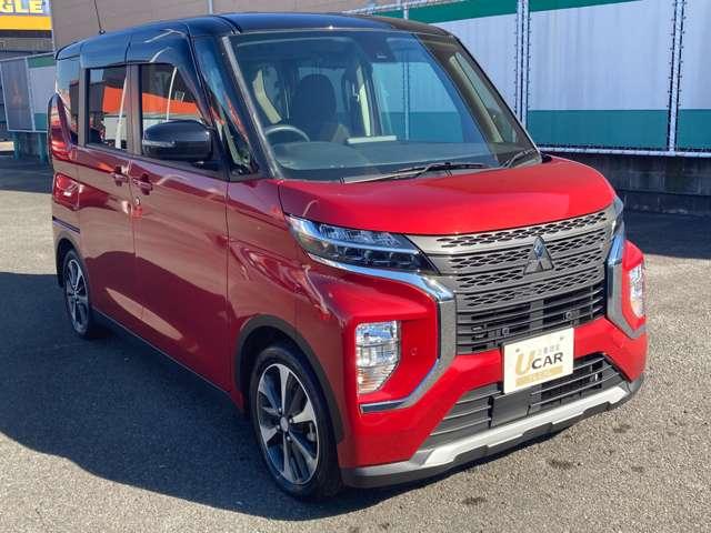 ｅＫクロススペース Ｔ　プレミアム　認定プレミアム保証　１オーナー　衝突被害軽減ブレーキ　スマートキー　Ｃセンサー　両側電動スライドドア　アルミホイール　シートヒーター　ターボ（6枚目）