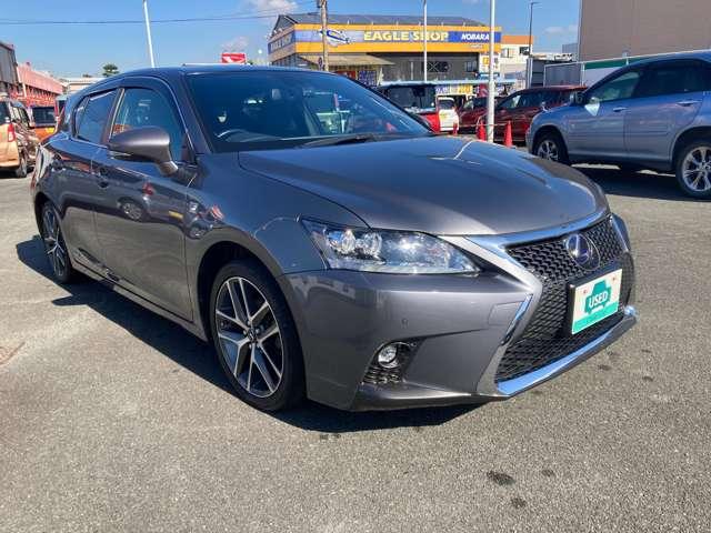 CT CT200h Fスポーツ メモリーナビ Rカメラ ドラレコ スマートキー&プッシュスタート アルミ クルーズC Aストップ ESC 助手席エアバッグ 運転席パワーシート キーレスエントリー ナビ 1オナ オートエアコン ETC(6枚目)