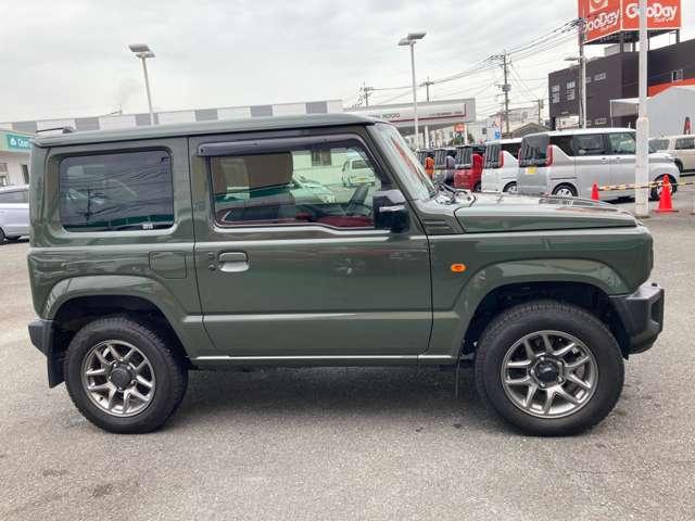 ジムニー ＸＣ　メモリーナビ　ドラレコ　ＥＴＣ　認定保証　衝突低減ブレーキ　アイドリングストップ付　Ｓヒーター　ナビテレビ　フルセグ地デジ　パワステ　１オーナー　切替式４ＷＤ　フルフラットシート　セキュリティ　ＡＢＳ（7枚目）