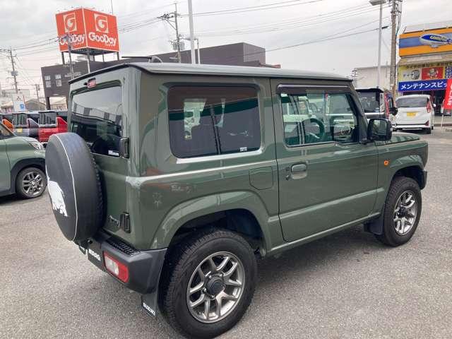 ジムニー ＸＣ　メモリーナビ　ドラレコ　ＥＴＣ　認定保証　衝突低減ブレーキ　アイドリングストップ付　Ｓヒーター　ナビテレビ　フルセグ地デジ　パワステ　１オーナー　切替式４ＷＤ　フルフラットシート　セキュリティ　ＡＢＳ（8枚目）