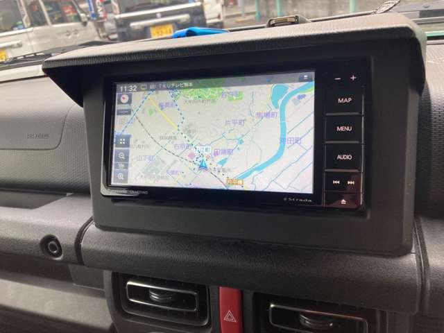 ジムニー ＸＣ　メモリーナビ　ドラレコ　ＥＴＣ　認定保証　衝突低減ブレーキ　アイドリングストップ付　Ｓヒーター　ナビテレビ　フルセグ地デジ　パワステ　１オーナー　切替式４ＷＤ　フルフラットシート　セキュリティ　ＡＢＳ（15枚目）