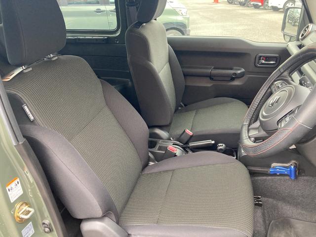 ジムニー ＸＣ　メモリーナビ　ドラレコ　ＥＴＣ　認定保証　衝突低減ブレーキ　アイドリングストップ付　Ｓヒーター　ナビテレビ　フルセグ地デジ　パワステ　１オーナー　切替式４ＷＤ　フルフラットシート　セキュリティ　ＡＢＳ（23枚目）