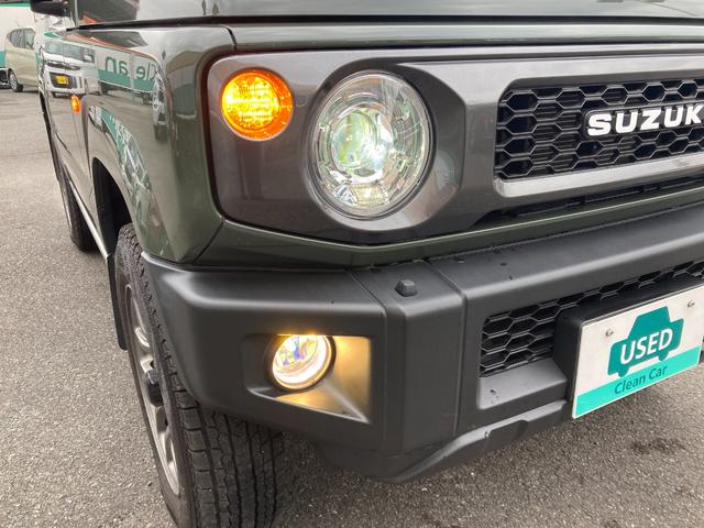 ジムニー ＸＣ　メモリーナビ　ドラレコ　ＥＴＣ　認定保証　衝突低減ブレーキ　アイドリングストップ付　Ｓヒーター　ナビテレビ　フルセグ地デジ　パワステ　１オーナー　切替式４ＷＤ　フルフラットシート　セキュリティ　ＡＢＳ（28枚目）