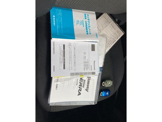 ジムニー ＸＣ　メモリーナビ　ドラレコ　ＥＴＣ　認定保証　衝突低減ブレーキ　アイドリングストップ付　Ｓヒーター　ナビテレビ　フルセグ地デジ　パワステ　１オーナー　切替式４ＷＤ　フルフラットシート　セキュリティ　ＡＢＳ（30枚目）