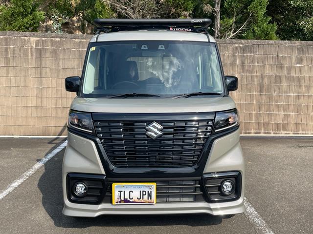 スペーシアベース ＸＦ　４ＷＤ　大型ルーフキャリア　リアラダー　ボディーステッカー　ホイールセンターキャップ　外部電源（2枚目）