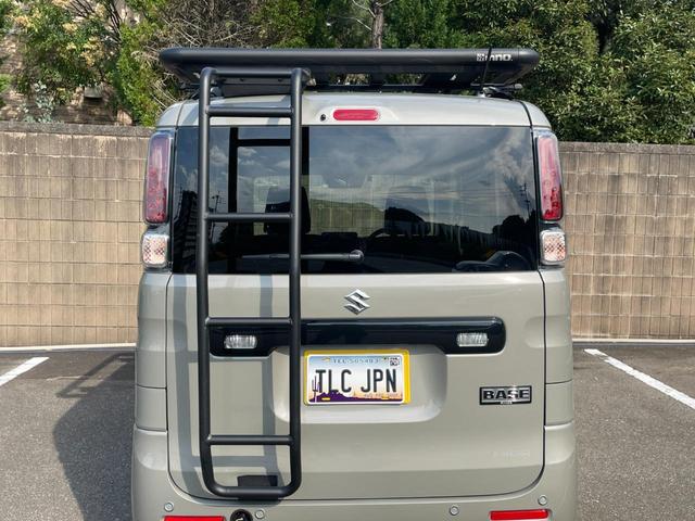 スペーシアベース ＸＦ　４ＷＤ／ルーフキャリア／リアラダー／ボディーステッカー／ホイールセンターキャップ／外部電源／ＥＴＣ／（40枚目）