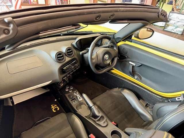 4Cスパイダー ベースグレード 正規ディーラー車 右ハンドル ドライブレコーダー ナビTV バックカメラ ETC キセノンヘッドライト 禁煙車(39枚目)