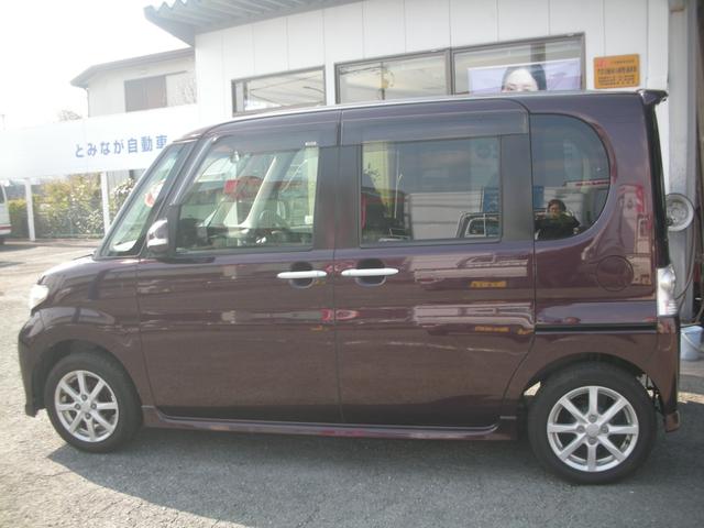 タント カスタムＸ　純正ナビ・ＴＶ　Ｂｌｕｅｔｏｏｔｈ　バックカメラ　ドラレコ　左側パワースライド　スマートキー（4枚目）