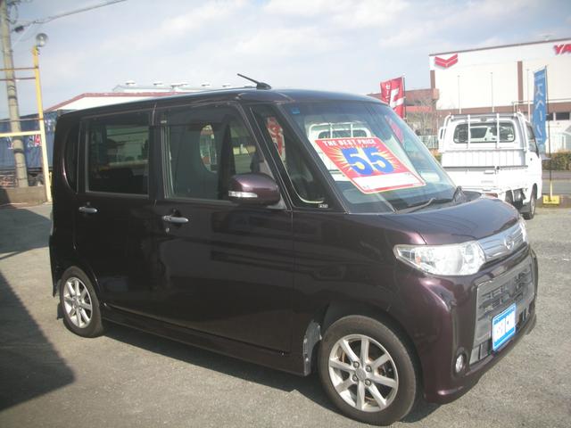 タント カスタムＸ　純正ナビ・ＴＶ　Ｂｌｕｅｔｏｏｔｈ　バックカメラ　ドラレコ　左側パワースライド　スマートキー（6枚目）