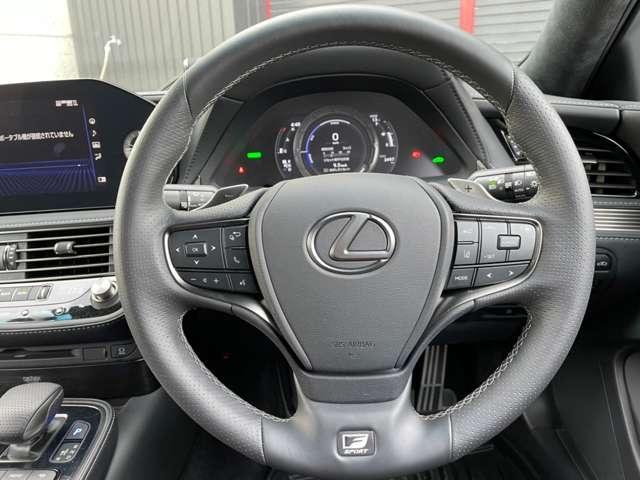 LS LS500h Fスポーツ クリアランスソナー ナビ ドライブレコーダー DVD再生 電動シート エアサスコントローラー ガラスサンルーフ 前席シートヒーター アルミホイール スマートキー メモリーナビ バックモニター LKA(21枚目)