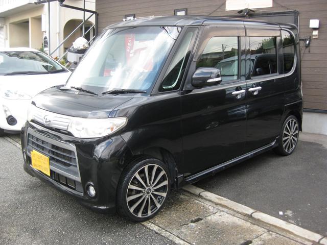 タント カスタムＸ　社外ナビ・ＴＶ　ＥＴＣ　　キーレス　左パワースライドドア（5枚目）