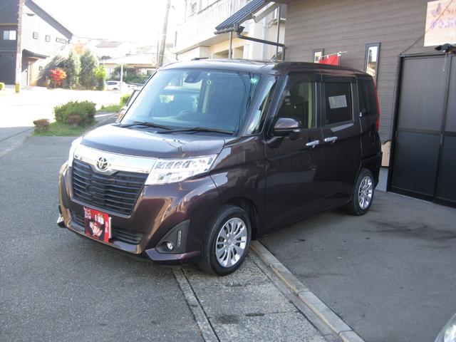 ルーミー Ｇ　Ｓ　両側スライドドア　クルーズコントロール　アイドリングストップ　ドライブレコーダー　ＥＴＣ　Ｂモニタ　社外ナビ、ＴＶ整備手帳、取説（7枚目）