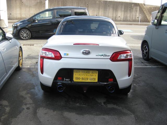 コペン ローブ　Ｓ　電動オープン　ロッソモデロマフラー　社外１６インチ　社外ナビ、ＴＶ　ビルスタイン　レカロシート　整備手帳、取説（3枚目）