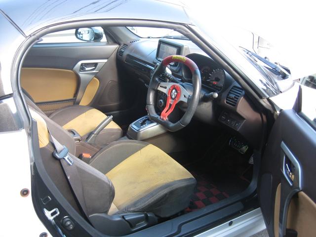 コペン ローブ　Ｓ　電動オープン　ロッソモデロマフラー　社外１６インチ　社外ナビ、ＴＶ　ビルスタイン　レカロシート　整備手帳、取説（13枚目）