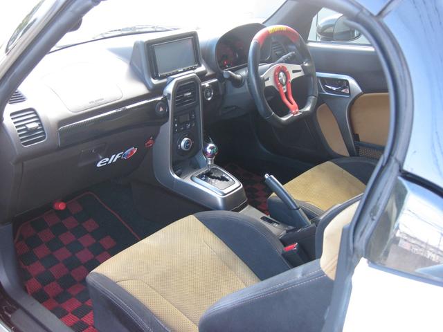 コペン ローブ　Ｓ　電動オープン　ロッソモデロマフラー　社外１６インチ　社外ナビ、ＴＶ　ビルスタイン　レカロシート　整備手帳、取説（25枚目）