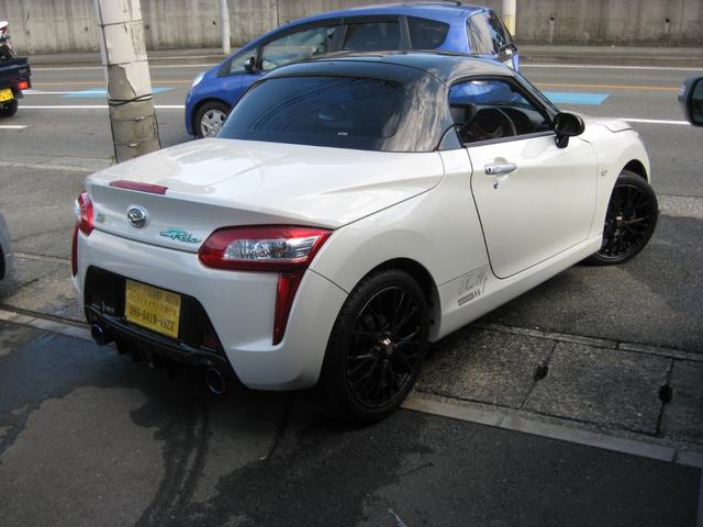 コペン ローブ　Ｓ　電動オープン　ロッソモデロマフラー　社外１６インチ　社外ナビ、ＴＶ　ビルスタイン　レカロシート　整備手帳、取説（27枚目）