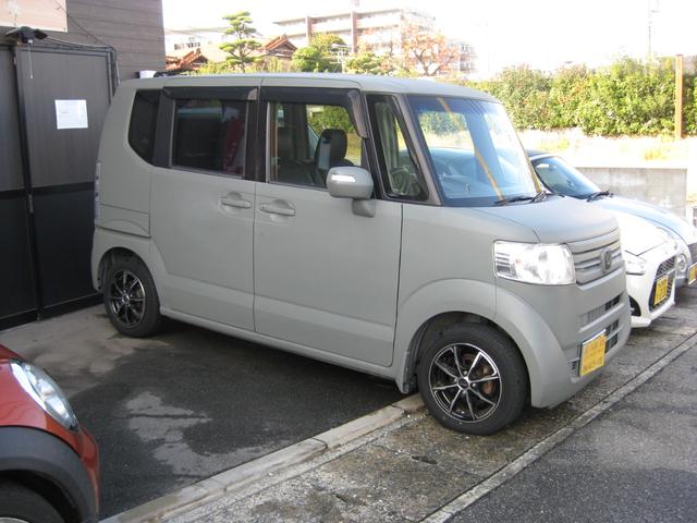 Ｎ－ＢＯＸ Ｇ・Ｌパッケージ　整備手帳、取説　Ｂモニタ　純正ＳＤナビ　フルセグＴＶ　ＥＴＣ　全塗装マッドカーキ（22枚目）