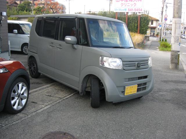 Ｎ－ＢＯＸ Ｇ・Ｌパッケージ　整備手帳、取説　Ｂモニタ　純正ＳＤナビ　フルセグＴＶ　ＥＴＣ　全塗装マッドカーキ（24枚目）