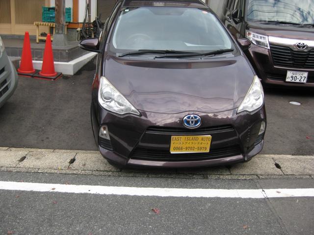 アクア Ｓ　Ｂモニター　ウインカーミラー　ドライブレコーダー　ＥＴＣ　　社外ナビ、ＴＶ　取説（8枚目）