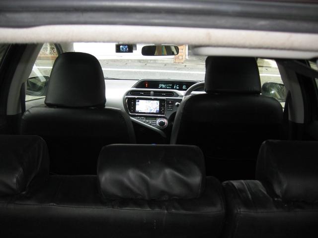 アクア Ｓ　Ｂモニター　ウインカーミラー　ドライブレコーダー　ＥＴＣ　　社外ナビ、ＴＶ　取説（12枚目）