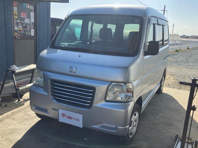 バモスホビオプロ ベースグレード　５ＭＴ　４ＷＤ　エアコン　パワステ　キーレス（3枚目）