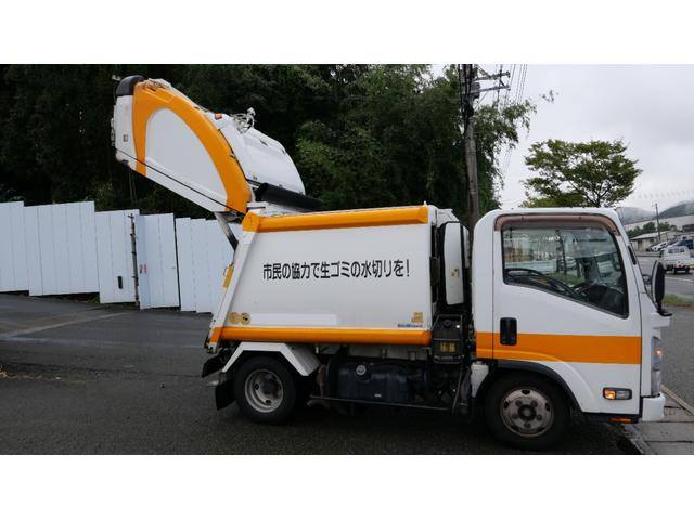 エルフトラック ２トンプレス式塵芥車　４．３立米（17枚目）