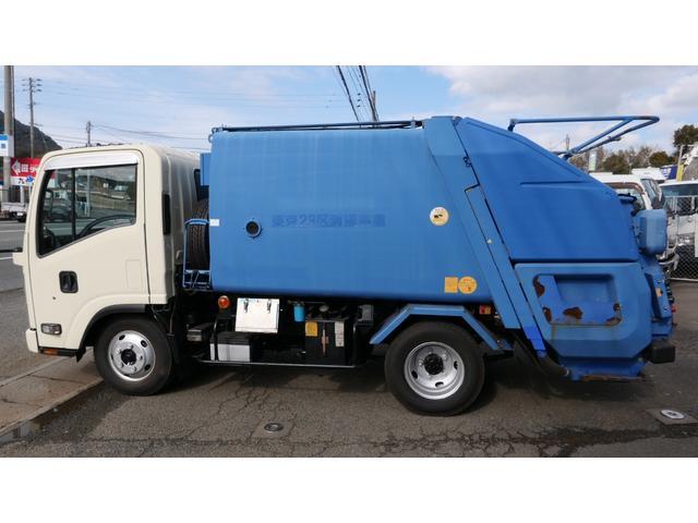 エルフトラック ２トンプレス式塵芥車　４．１立米（7枚目）