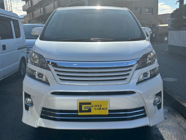 ヴェルファイア ２．４Ｚ　グリルモデリスタ　ＴＶ＆ナビ　後席モニター　バックカメラ　プッシュスタート　キーレスエントリー　スマートキー　ＥＴＣ　両側電動スライドドア　３列シート　アルミホイール（2枚目）