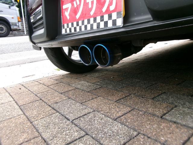 アルトターボRS ベースグレード HKSセンター2本出しマフラー 社外15インチアルミホイール 社外足廻り 社外ナビ フルセグTV Bカメラ スマートキー 前後ドラレコ MTモード付 タイミングチェーン(4枚目)