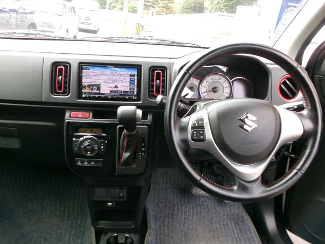 アルトターボRS ベースグレード HKSセンター2本出しマフラー 社外15インチアルミホイール 社外足廻り 社外ナビ フルセグTV Bカメラ スマートキー 前後ドラレコ MTモード付 タイミングチェーン(9枚目)