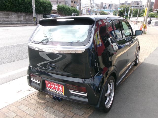 アルトターボRS ベースグレード HKSセンター2本出しマフラー 社外15インチアルミホイール 社外足廻り 社外ナビ フルセグTV Bカメラ スマートキー 前後ドラレコ MTモード付 タイミングチェーン(17枚目)