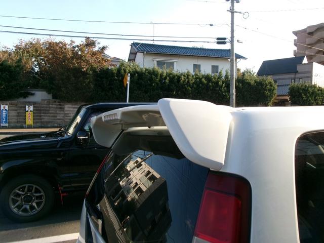 Ｋｅｉワークス ベースグレード　５速ミッション　社外アルミホイール　車高調付き　純正リアスポイラー　純正レカロシート　ドライブレコーダー　社外ブーストメーター　タイミングチェーン（5枚目）