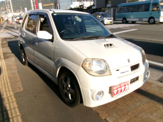 Ｋｅｉワークス ベースグレード　５速ミッション　社外アルミホイール　車高調付き　純正リアスポイラー　純正レカロシート　ドライブレコーダー　社外ブーストメーター　タイミングチェーン（16枚目）