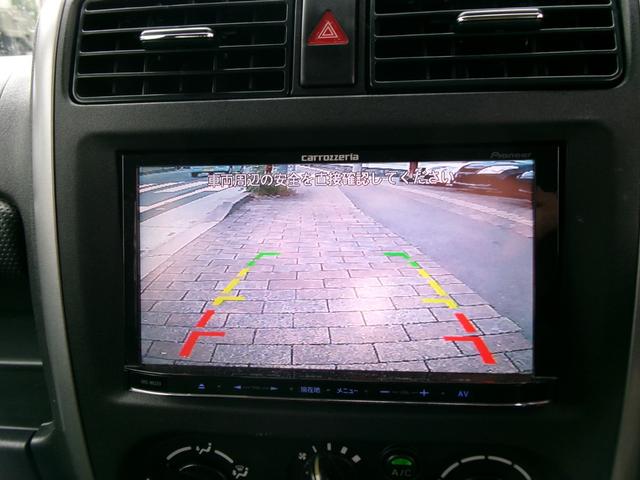 ジムニー ワイルドウインド　５速ＭＴ　リフトアップ　社外ＨＫＳマフラー　純正アルミホイール　社外ナビ　地デジＴＶ　Ｂカメラ　前後ドライブレコーダー　タイミングチェーン（10枚目）