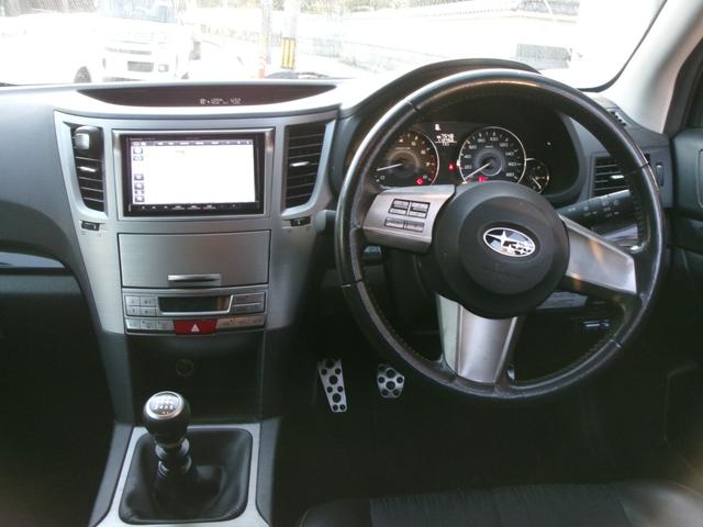 レガシィツーリングワゴン ２．５ＧＴ　Ｓパッケージ　６速ミッション　純正アルミホイール　社外ＨＤＤナビ　フルセグＴＶ　Ｂカメラ　ＨＩＤヘッドライト　スマートキー　プッシュスタート　タイミングベルト交換済み（7枚目）
