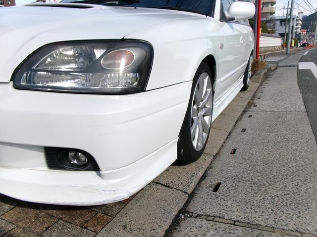 レガシィツーリングワゴン ＧＴ－ＢリミテッドＩＩ　５速ＭＴ　社外アルミ　社外マフラー　車高調　エアロパーツ　ＳＴｉブーストコントローラー　ＨＩＤヘッドライト　ＨＤＤナビ　フルセグＴＶ　タイミングベルト交換済み（9枚目）