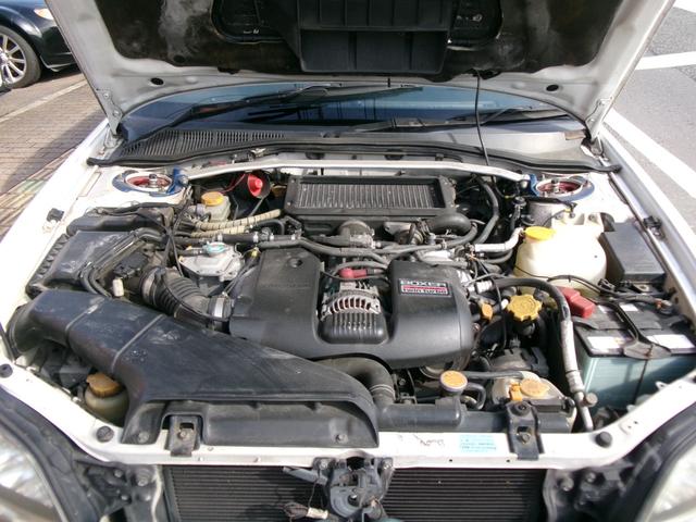 レガシィツーリングワゴン ＧＴ－ＢリミテッドＩＩ　５速ＭＴ　社外アルミ　社外マフラー　車高調　エアロパーツ　ＳＴｉブーストコントローラー　ＨＩＤヘッドライト　ＨＤＤナビ　フルセグＴＶ　タイミングベルト交換済み（16枚目）