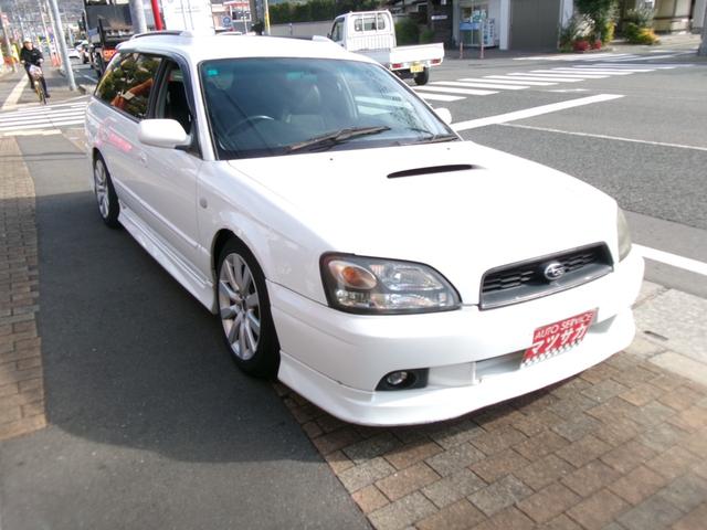 レガシィツーリングワゴン ＧＴ－ＢリミテッドＩＩ　５速ＭＴ　社外アルミ　社外マフラー　車高調　エアロパーツ　ＳＴｉブーストコントローラー　ＨＩＤヘッドライト　ＨＤＤナビ　フルセグＴＶ　タイミングベルト交換済み（17枚目）