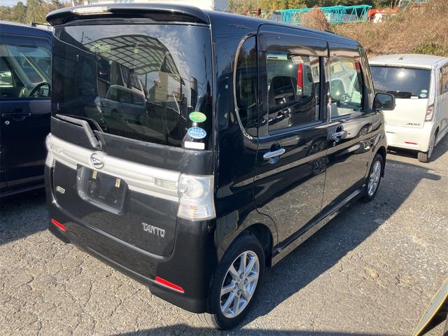 タント カスタムＸ　後期　ＥＴＣ　電動スライドドア　ＨＩＤ　スマートキー　アイドリングストップ　電動格納ミラー　ベンチシート　ＣＶＴ　盗難防止システム　ＡＢＳ　ＣＤ　ミュージックプレイヤー接続可　アルミホイール（15枚目）