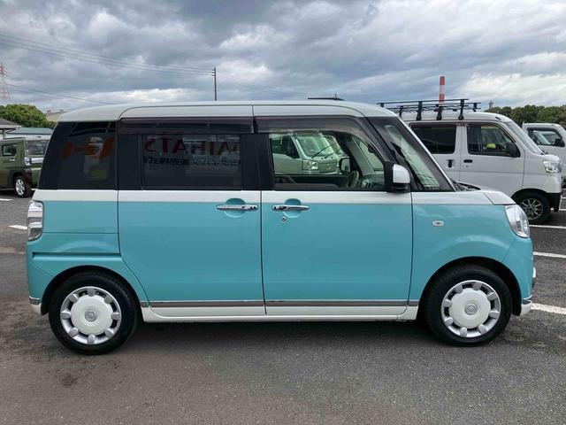 ムーヴキャンバス Ｇメイクアップ　ＳＡＩＩＩ　走行距離無制限１２ヶ月保証付き　ＡＵＴＯライト　禁煙　両側パワスラドア　盗難防止　ナビ　横滑り防止機能　車線逸脱防止　スマートキー　バックモニター　ＤＶＤ再生　オートマチックハイビーム　記録簿　ＡＢＳ（9枚目）