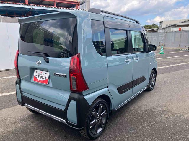 タント ファンクロスターボ　走行距離無制限１２ヶ月保証付き　ＬＥＤランプ　シートヒータ　衝突軽減ブレーキ　ＵＳＢ　Ｒカメラ　スマートキ　禁煙　ｉ－ｓｔｏｐ　車線逸脱警報　盗難警報装置　オートライト　アルミ　キーフリー　ターボ（14枚目）